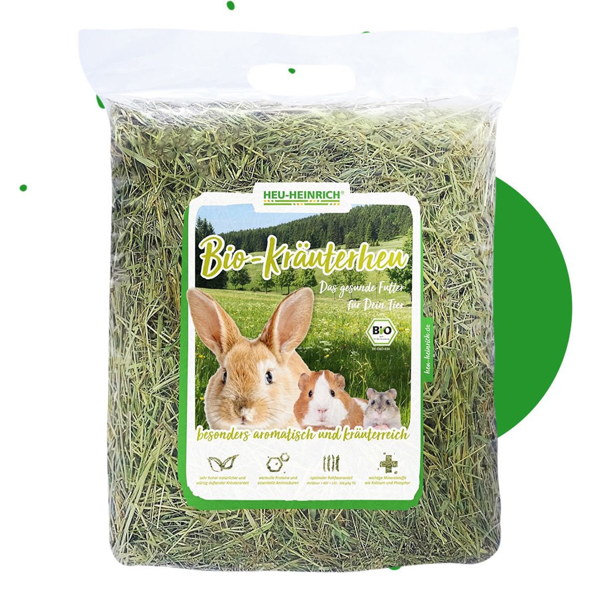 HEU-HEINRICH® Bio-Bergwiesenheu 1kg